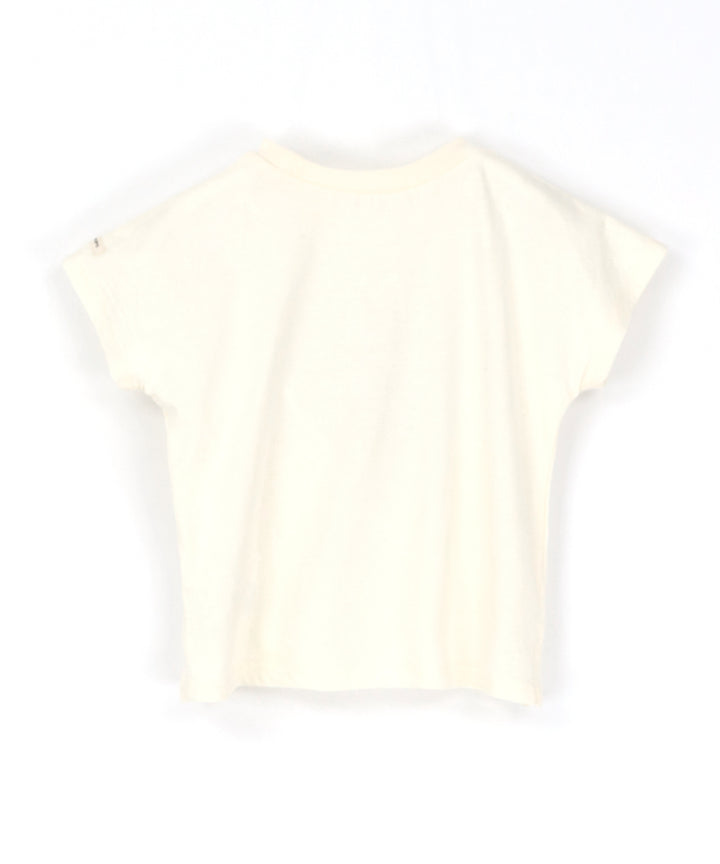 Printed Dolman Short Sleeve T-shirt