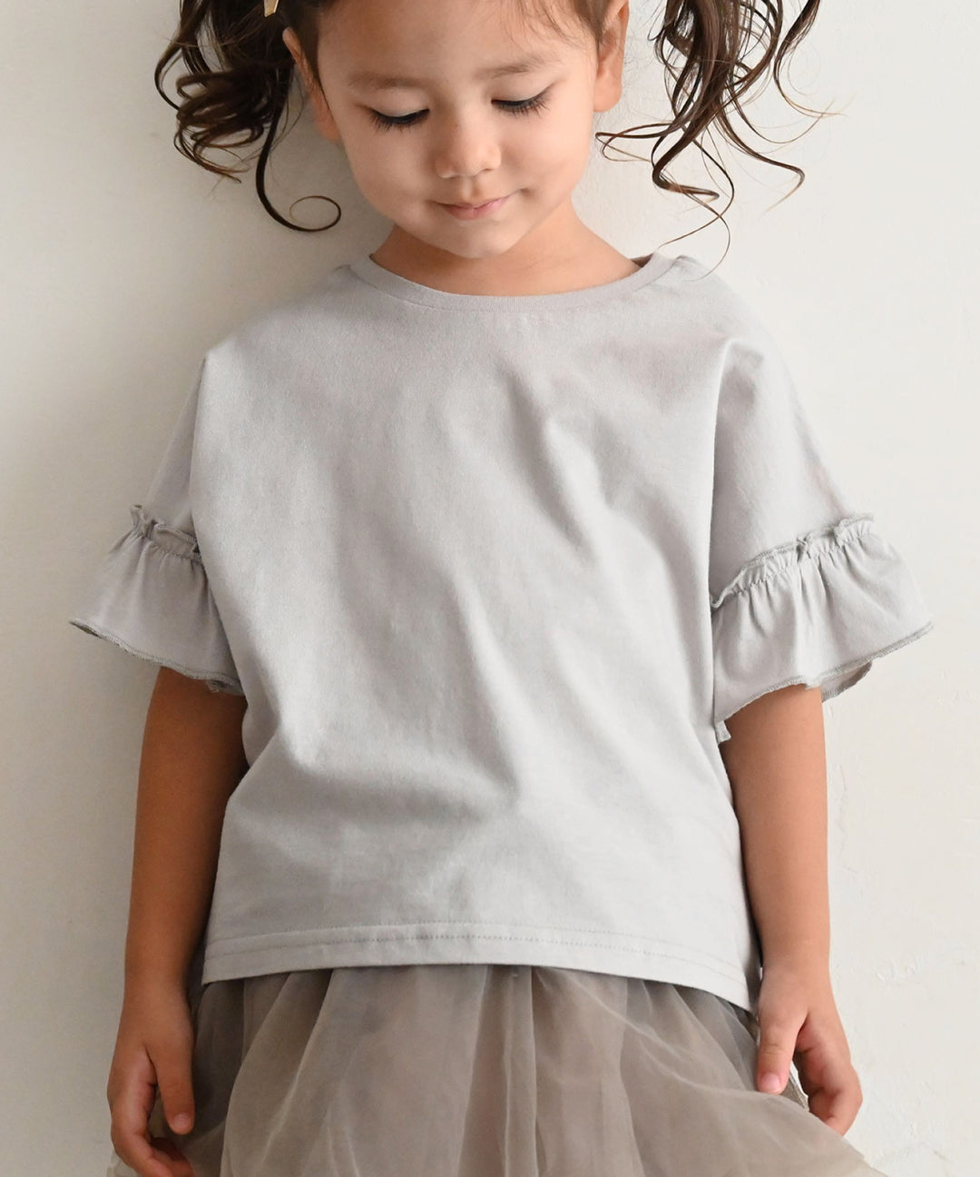 Ruffle Short Sleeve T-shirt