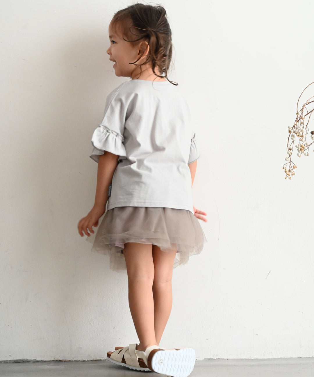 Ruffle Short Sleeve T-shirt