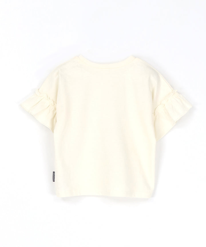 Ruffle Short Sleeve T-shirt