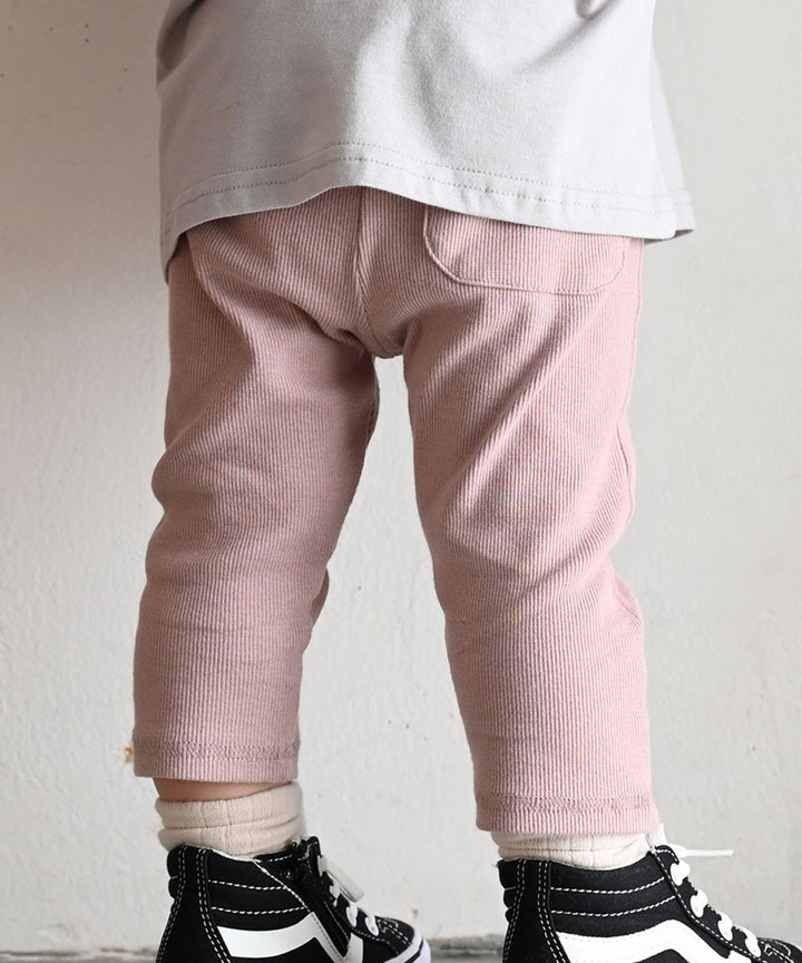 3/4-length Ribbed Leggings