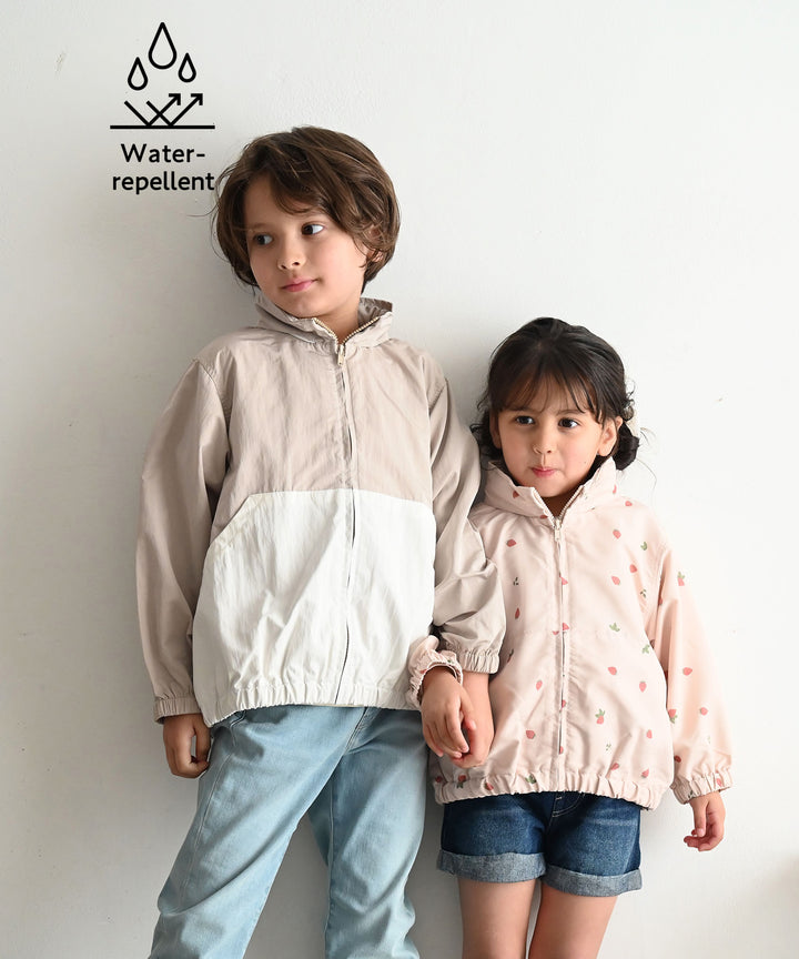 Windbreaker Jacket with Water-Repellent Finish