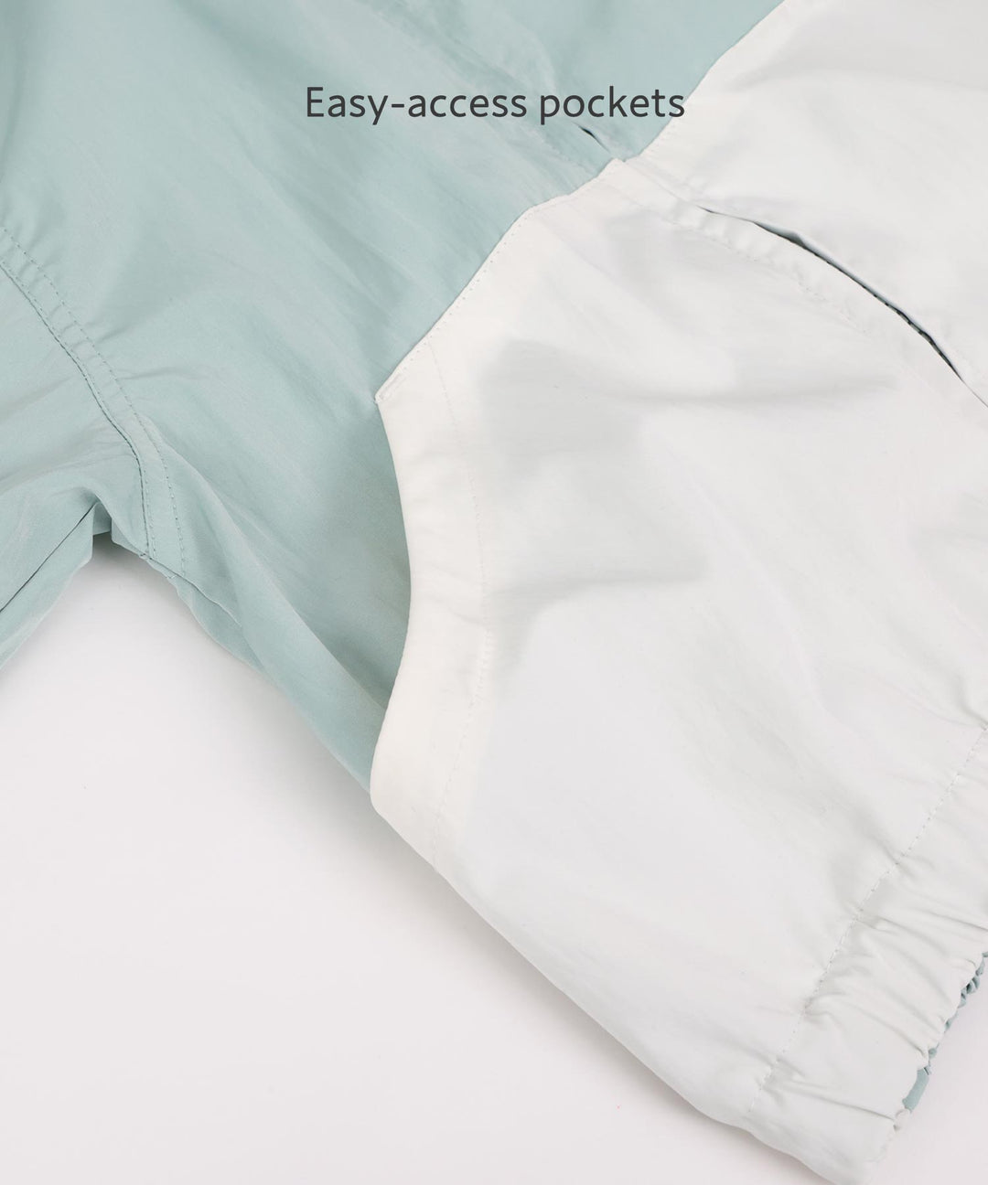 Windbreaker Jacket with Water-Repellent Finish