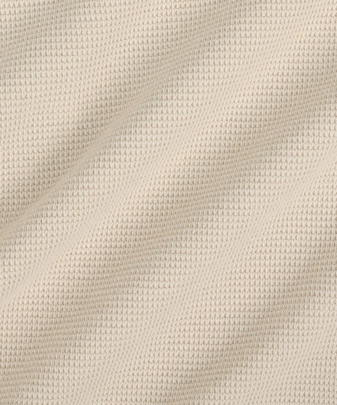 Long-Sleeve Romper with Bonnet (Waffle Knit)