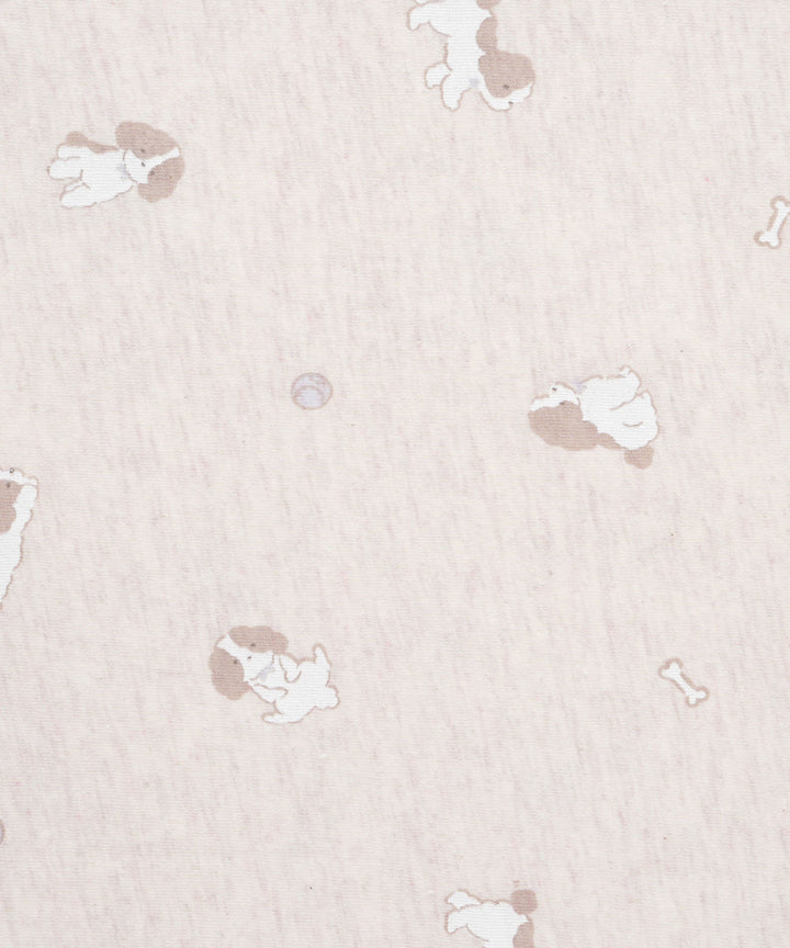 Short-Sleeve Romper with Bonnet