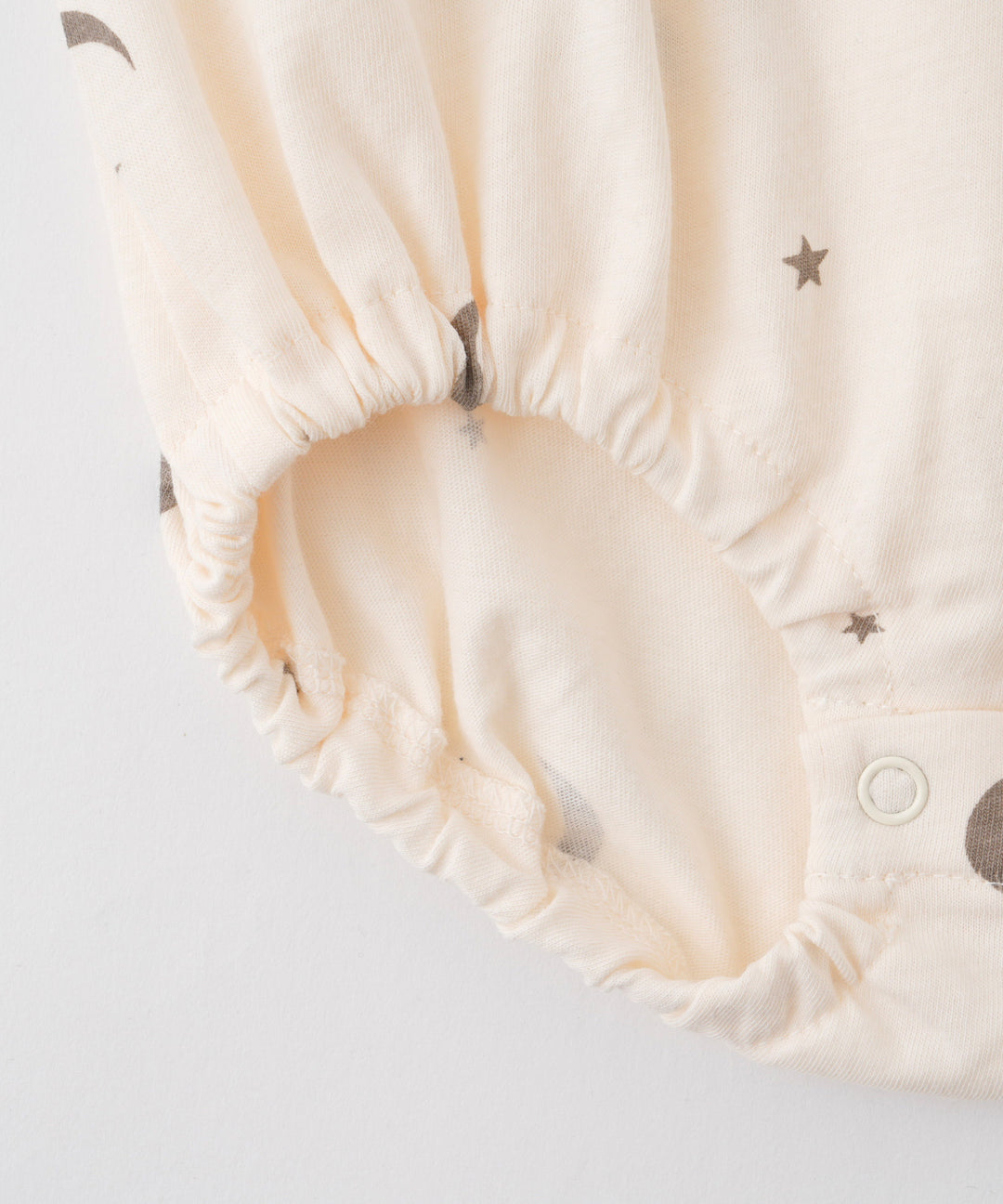 Short-Sleeve Romper with Bonnet