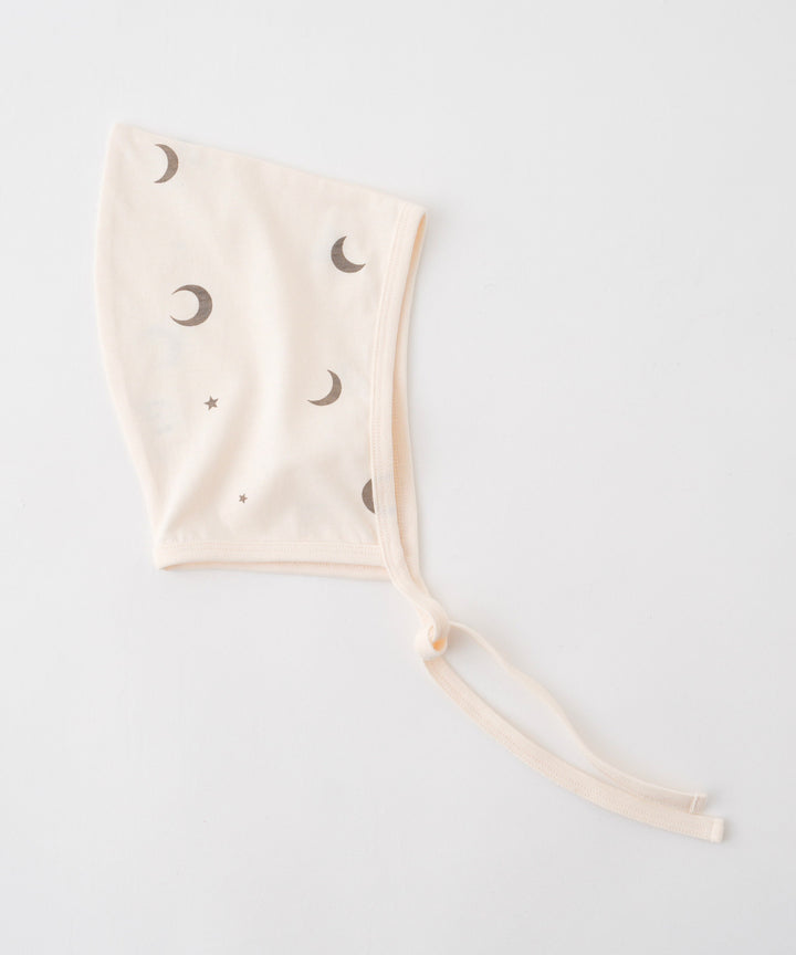 Short-Sleeve Romper with Bonnet