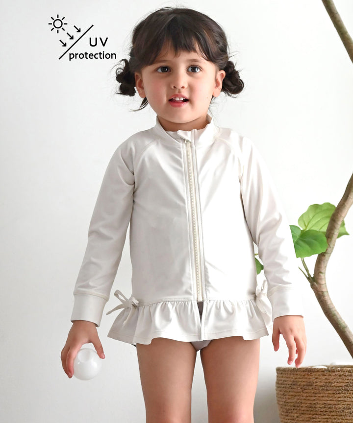 Frill Rash Guard Swimwear
