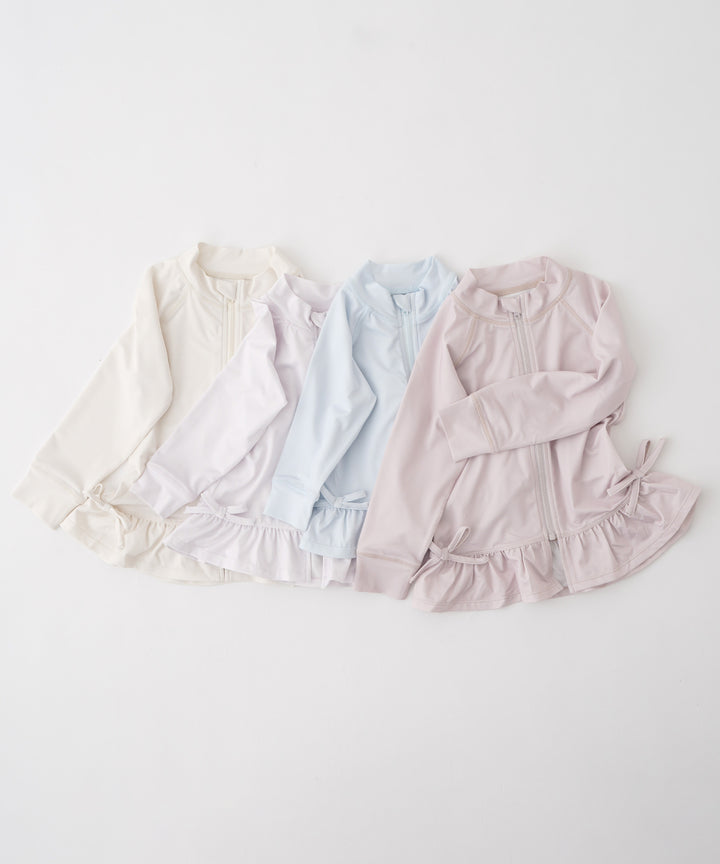 Frill Rash Guard Swimwear