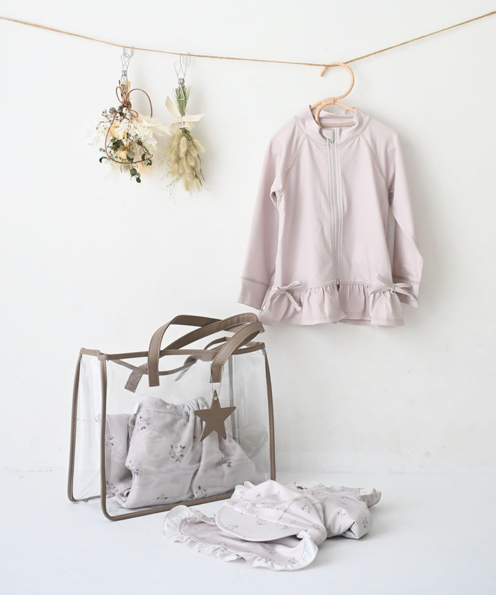 Frill Rash Guard Swimwear