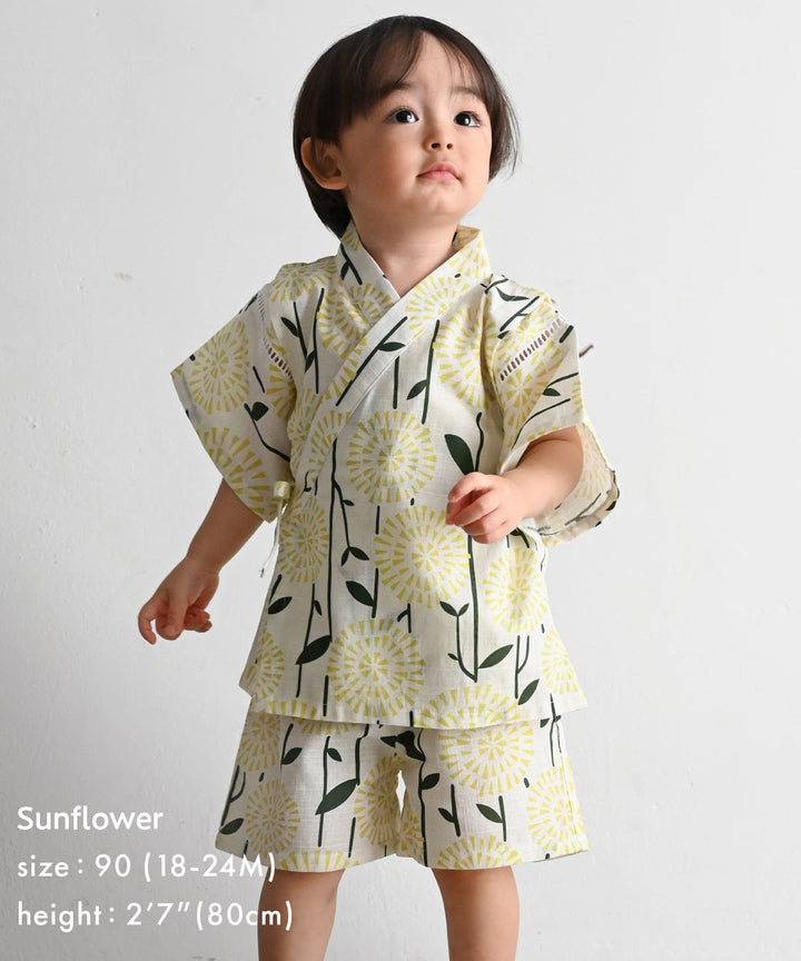 Boys 'Jinbei (ชุดฤดูร้อนญี่ปุ่นดั้งเดิม)