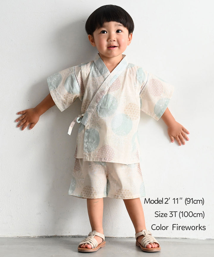 Boys Jinbei (Traditional Japanese Summer Wear)