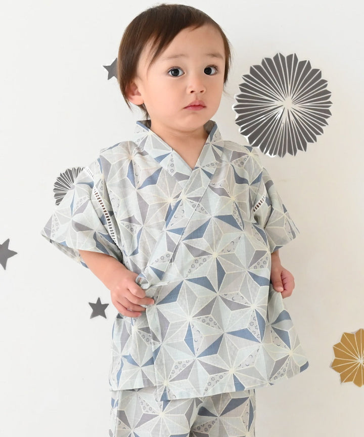 Boys 'Jinbei (ชุดฤดูร้อนญี่ปุ่นดั้งเดิม)