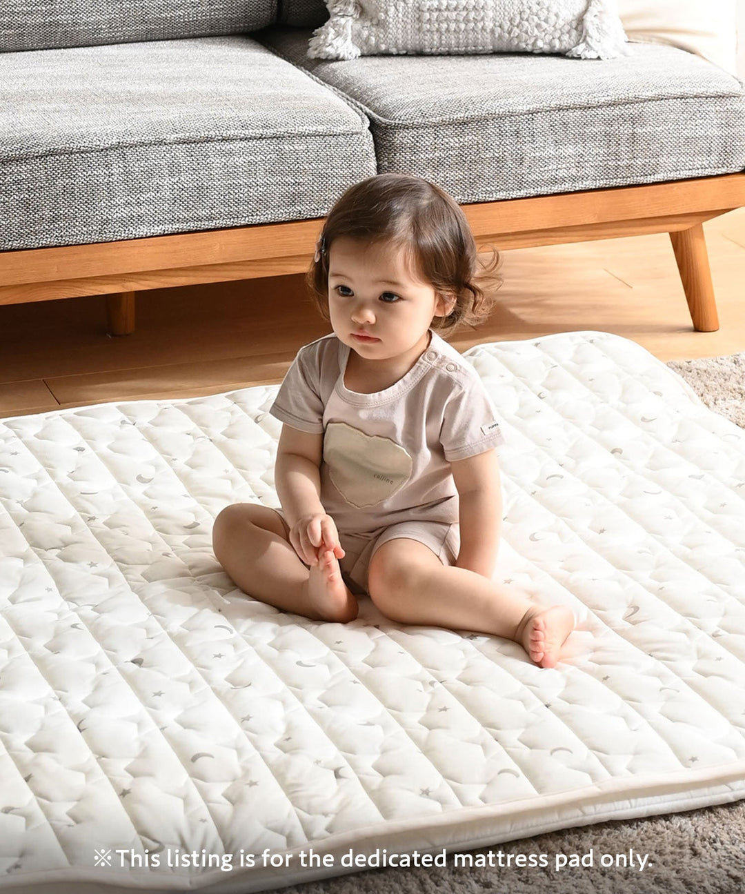 [Cooling] Mattress Pad for Baby Floor Mat 47.2″ × 47.2″