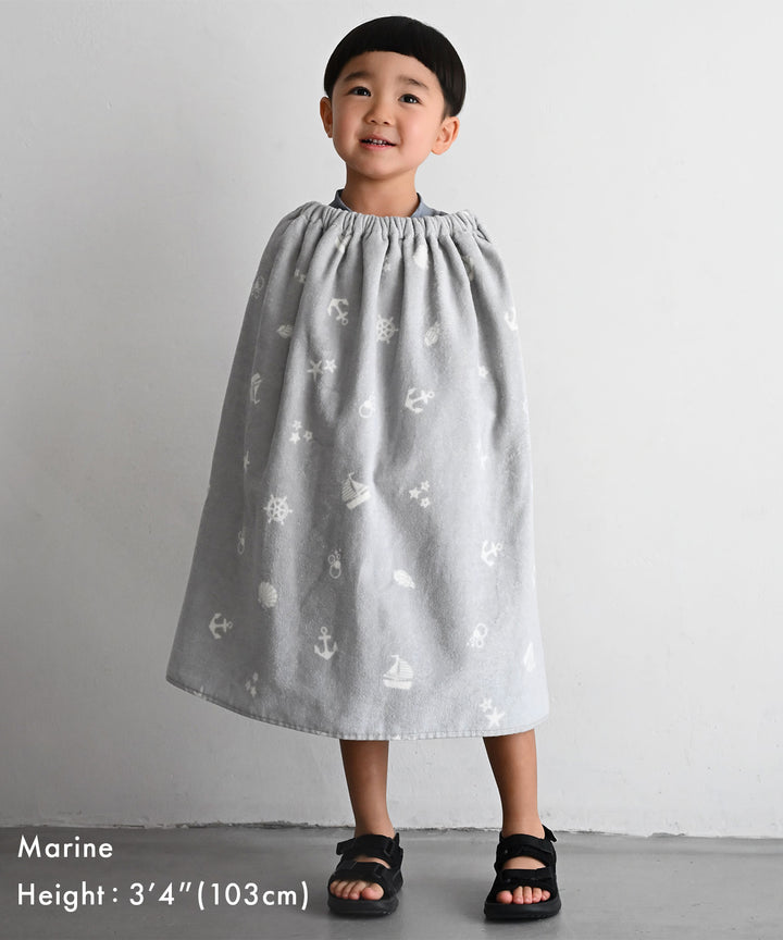 兒童包裹式浴巾