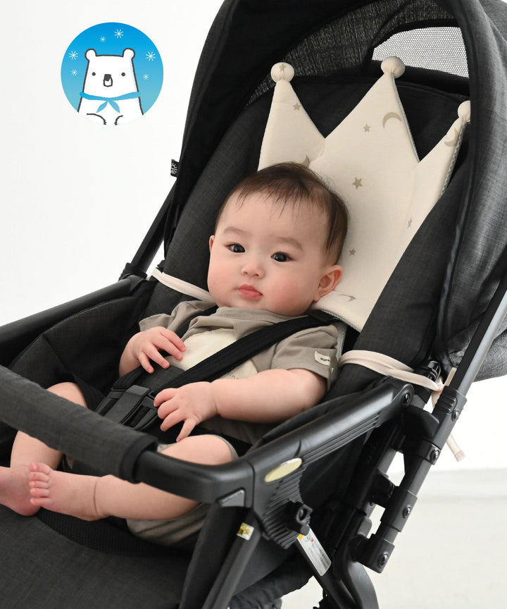 [การระบายความร้อน] ซับที่นั่งสำหรับเด็กเข็นเด็ก (รวมชุดน้ำแข็งเจล 4 ชุด)