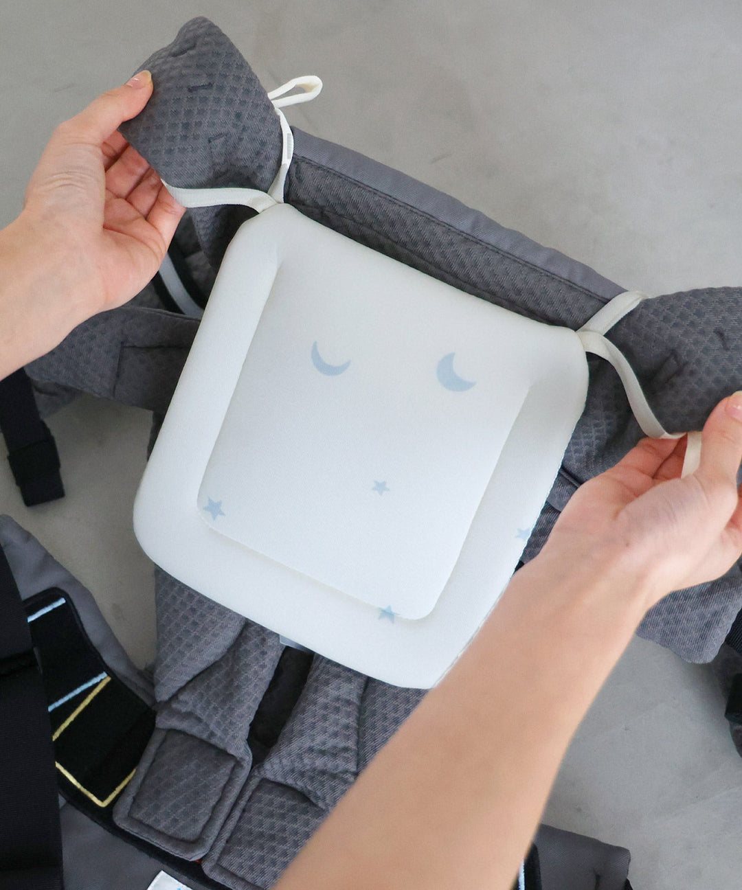 [การระบายความร้อน] ซับที่นั่งสำหรับเด็กเข็นเด็ก (รวมชุดน้ำแข็งเจล 4 ชุด)