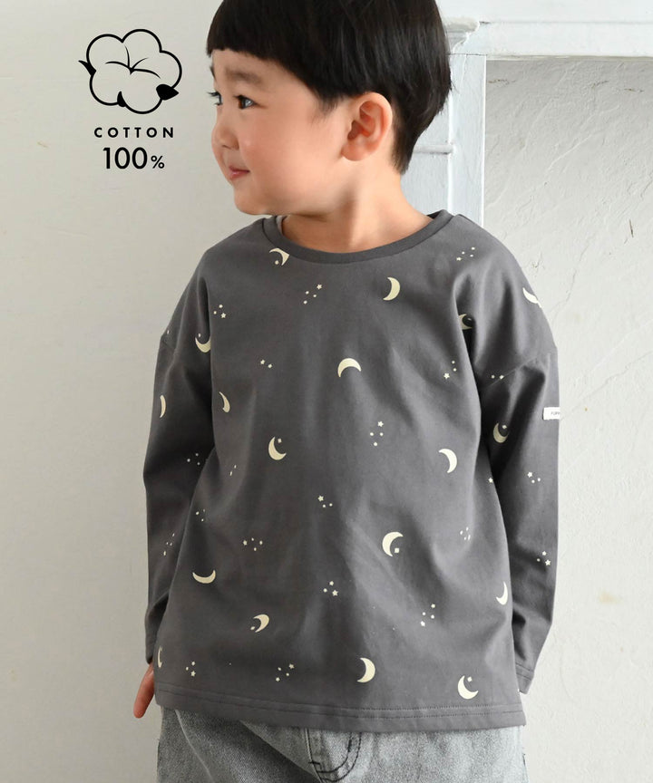 【AW】Printed Long-Sleeve T-Shirt