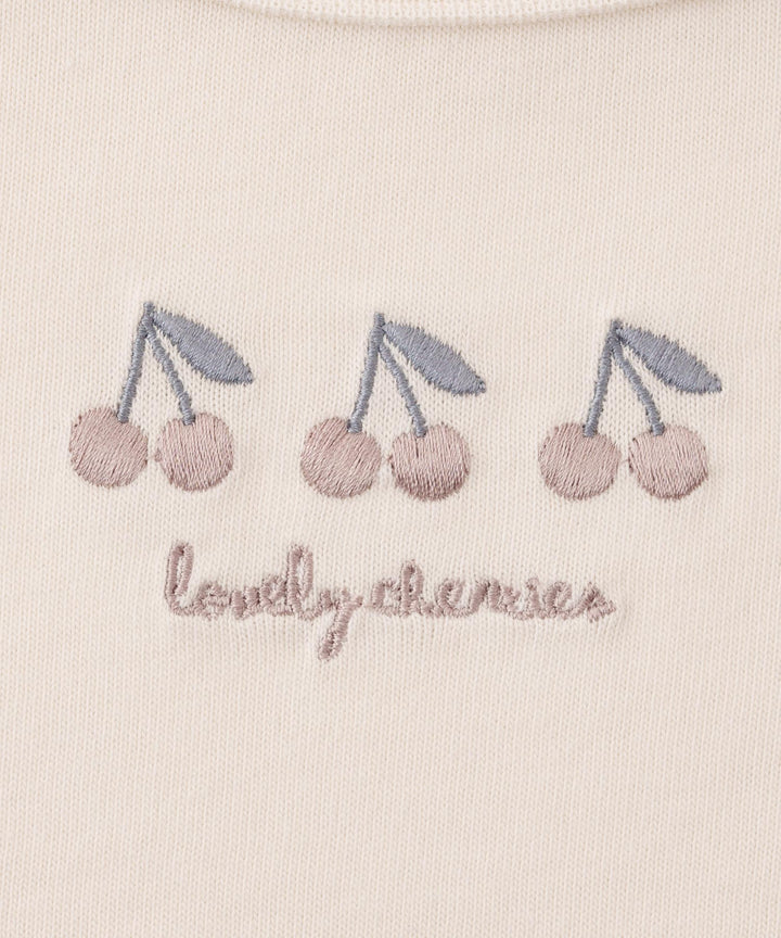 【AW】Long Sleeve T-shirt with Shoulder Frills