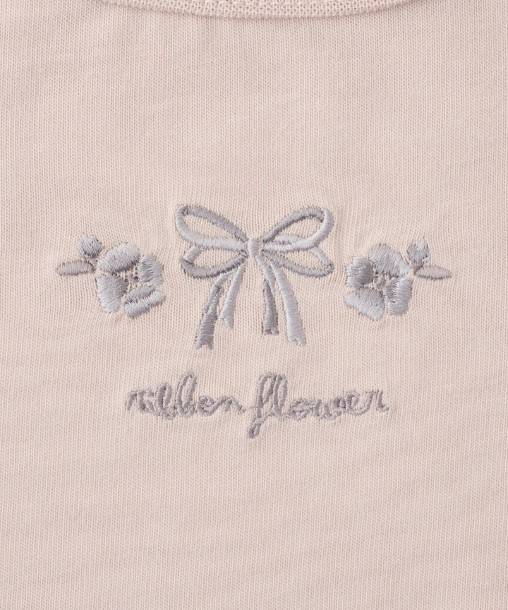 【AW】Long Sleeve T-shirt with Shoulder Frills