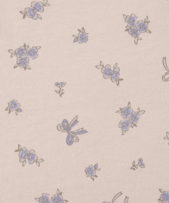 【AW】Long Sleeve T-shirt with Shoulder Frills