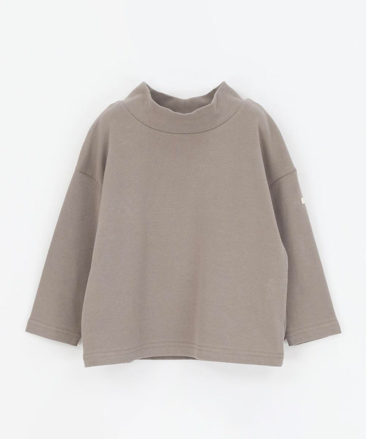 Long Sleeve Mock Neck T-shirt