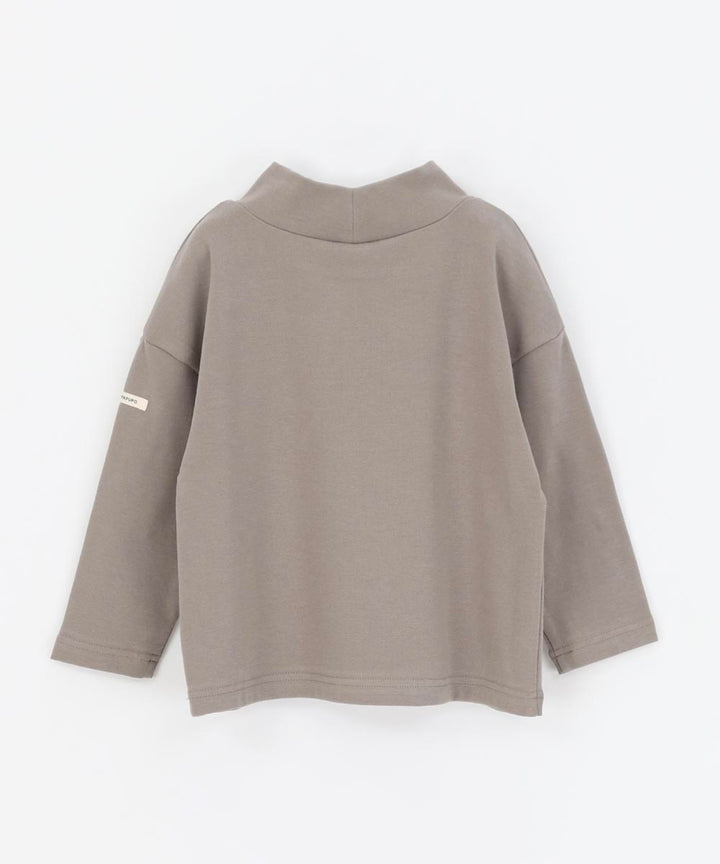 Long Sleeve Mock Neck T-shirt