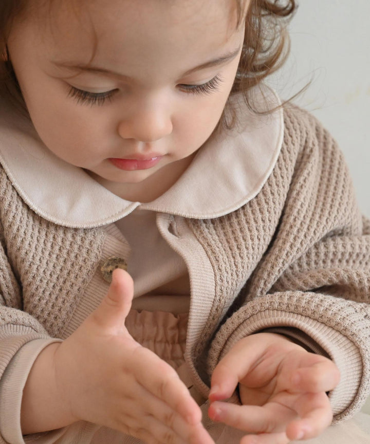 Waffle Cardigan