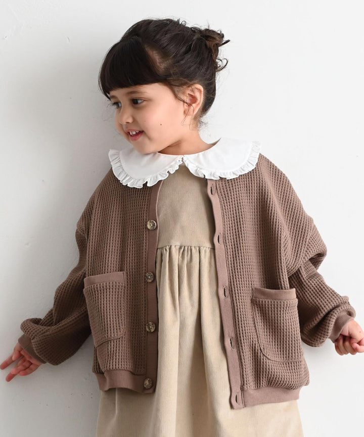 Waffle Cardigan