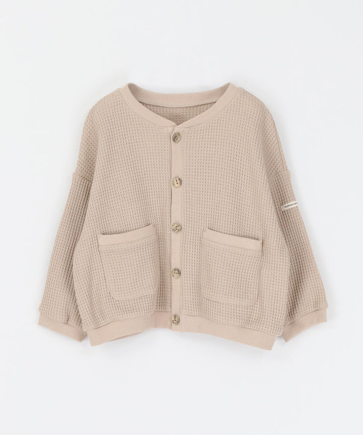 Waffle Cardigan