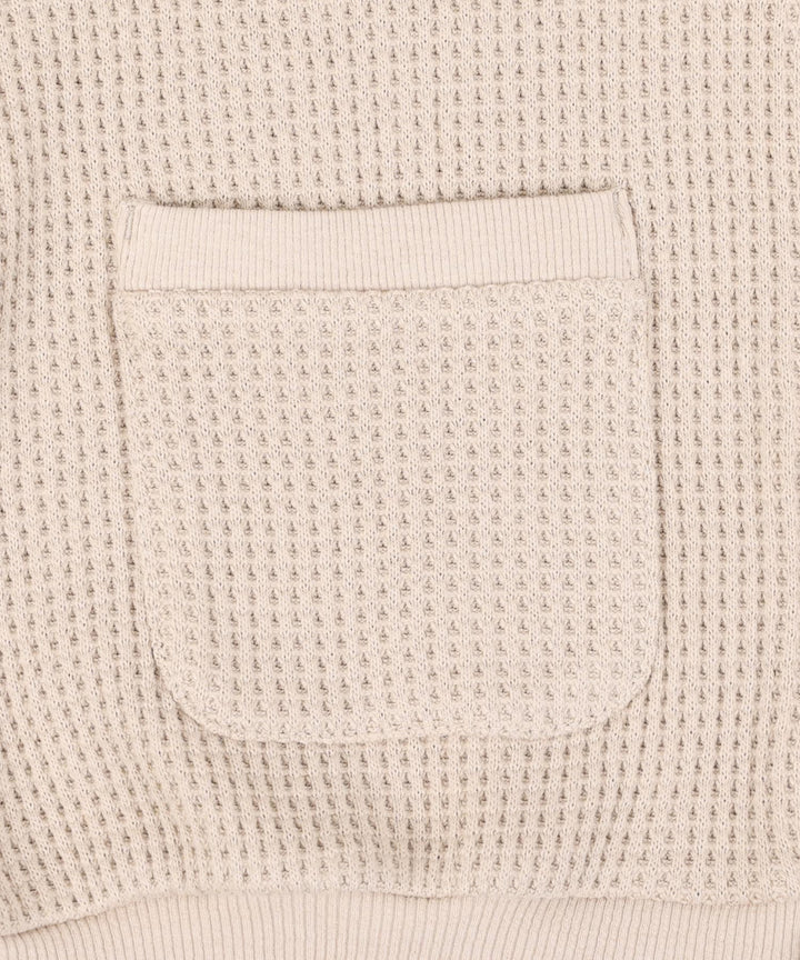 Waffle Cardigan
