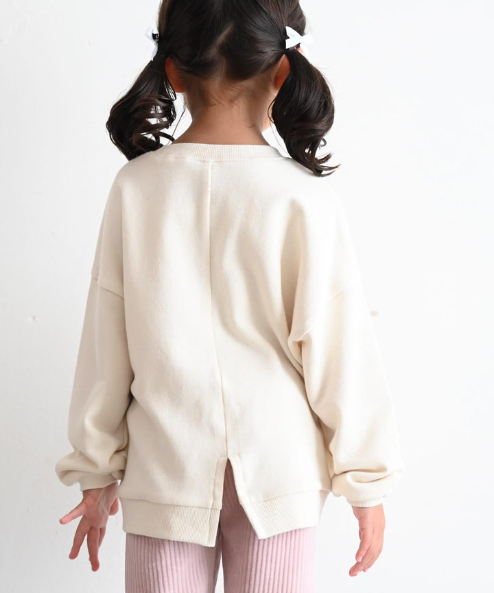 Back Slit Sweatshirt