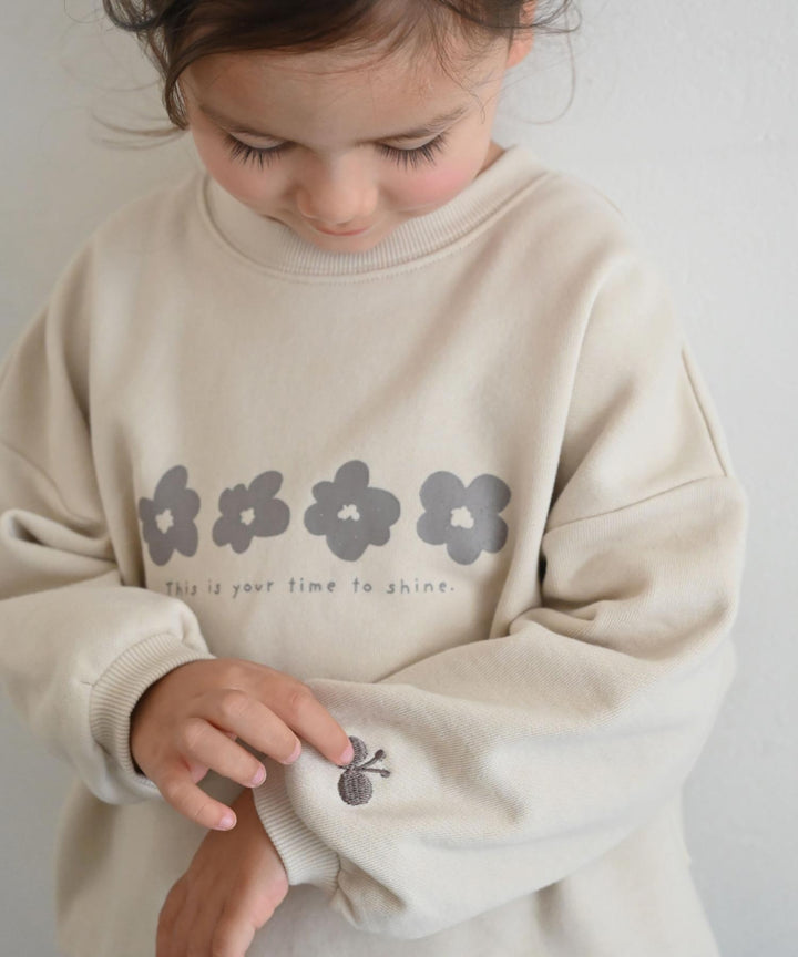 Back Slit Sweatshirt