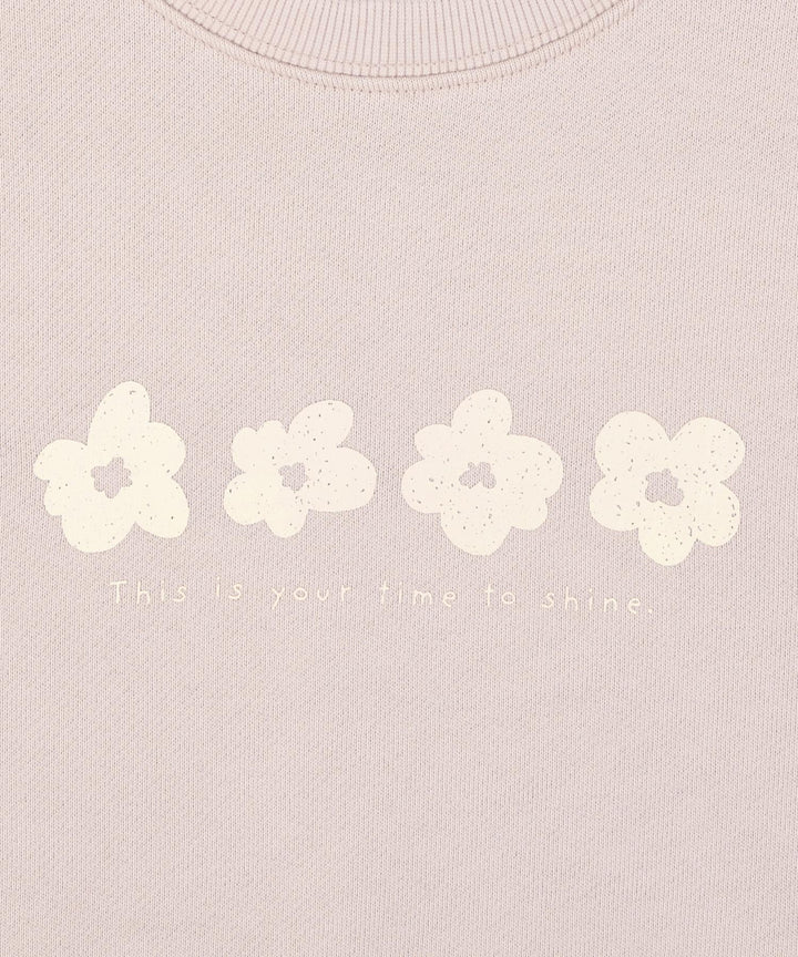 Back Slit Sweatshirt