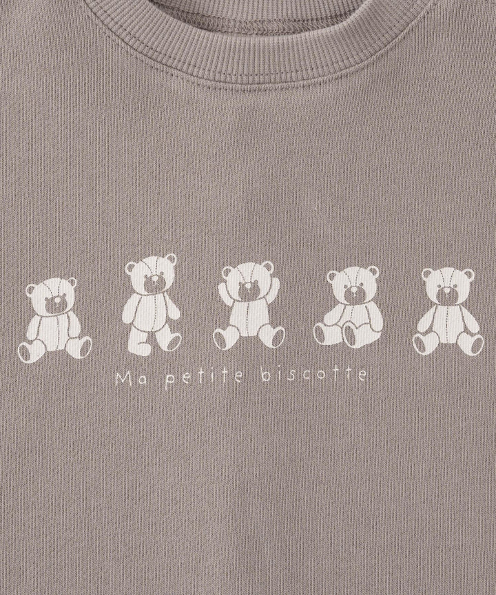 Back Slit Sweatshirt