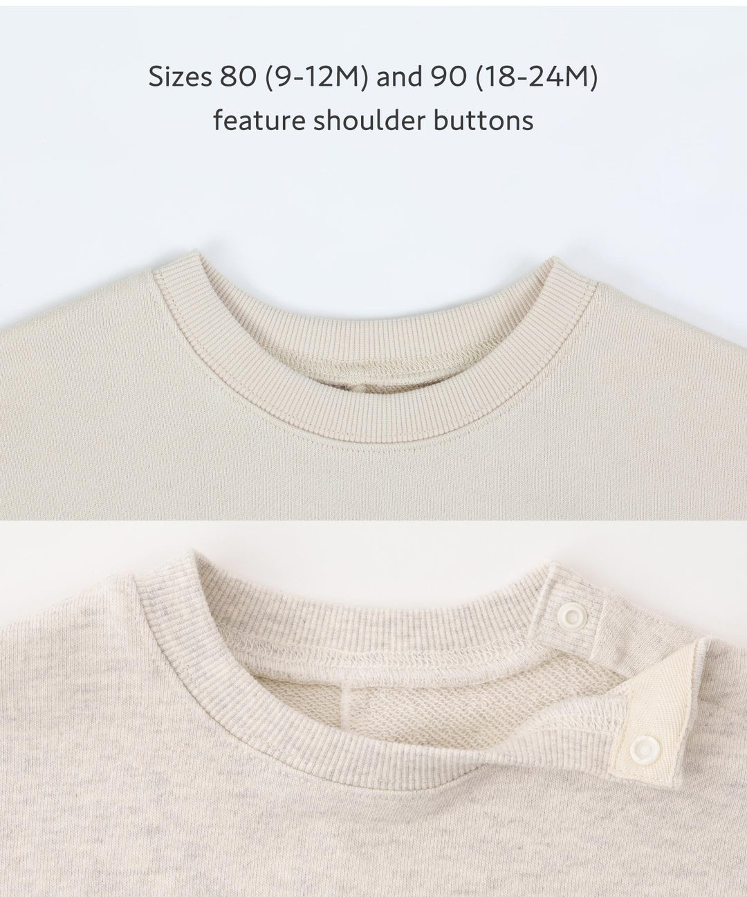 Back Slit Sweatshirt