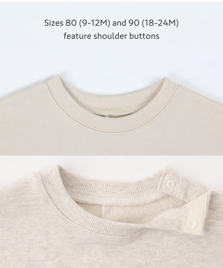 Back Slit Sweatshirt