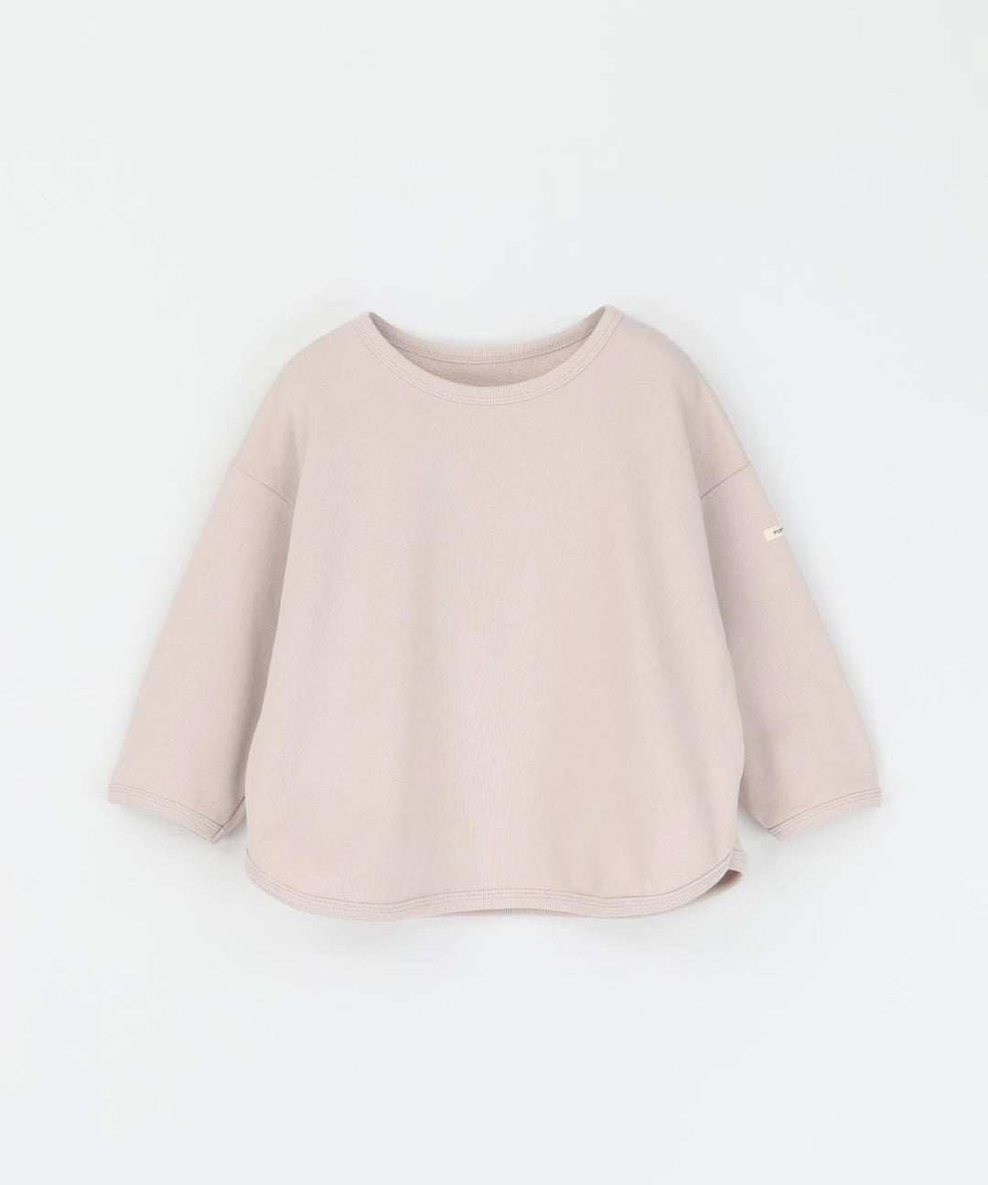 Ribbed Hemline Sweatshirt