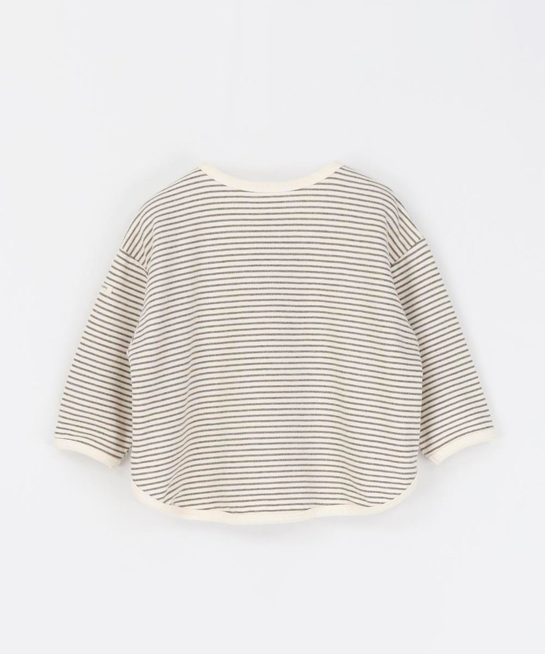 Ribbed Hemline Sweatshirt