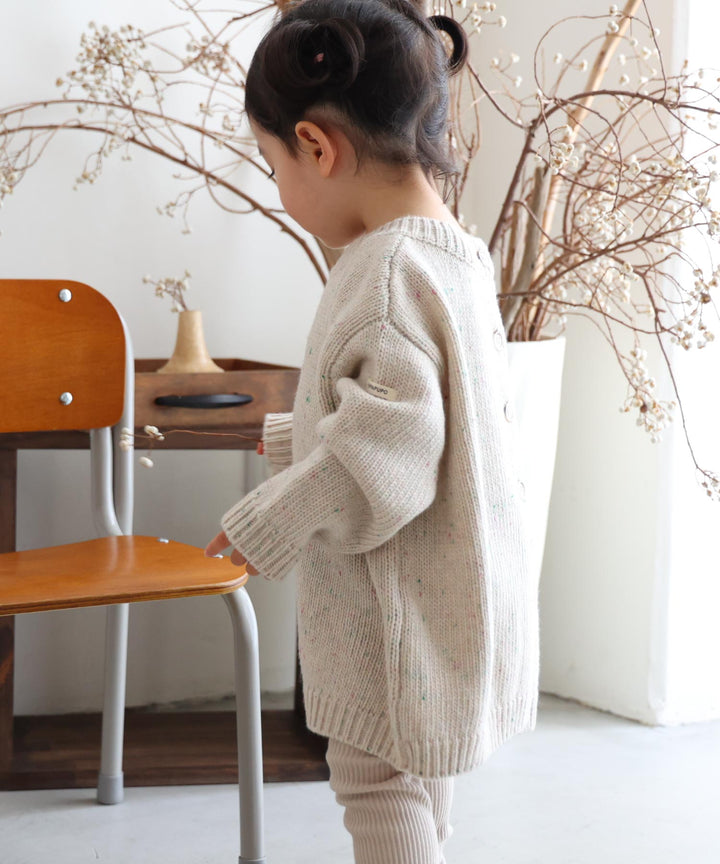 Color Nep Knit Sweater