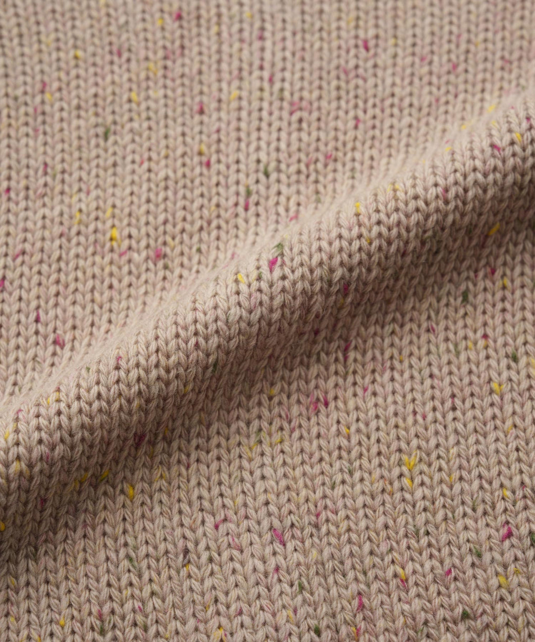 Color Nep Knit Sweater