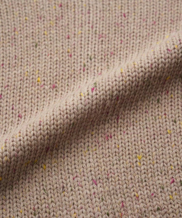 Color Nep Knit Sweater