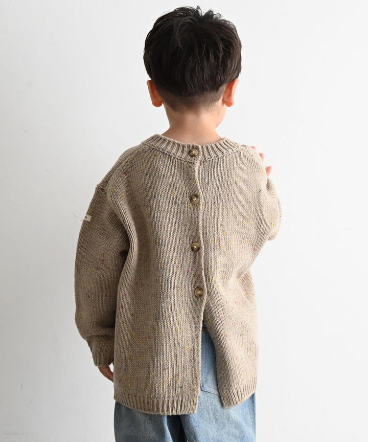 Color Nep Knit Sweater