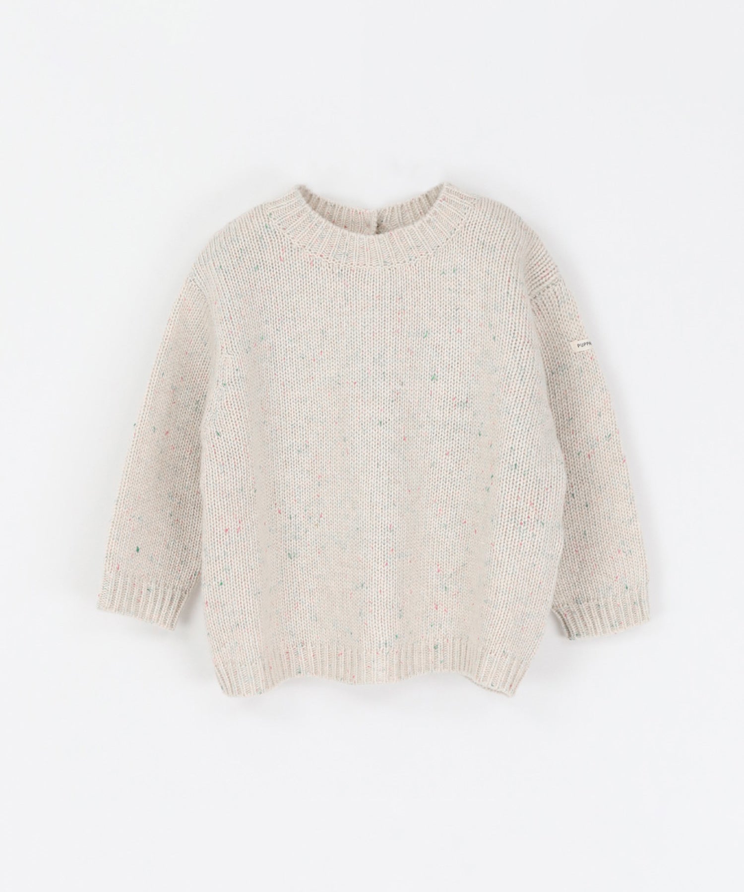 Color Nep Knit Sweater