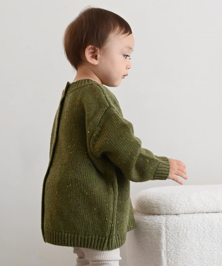 Color Nep Knit Sweater
