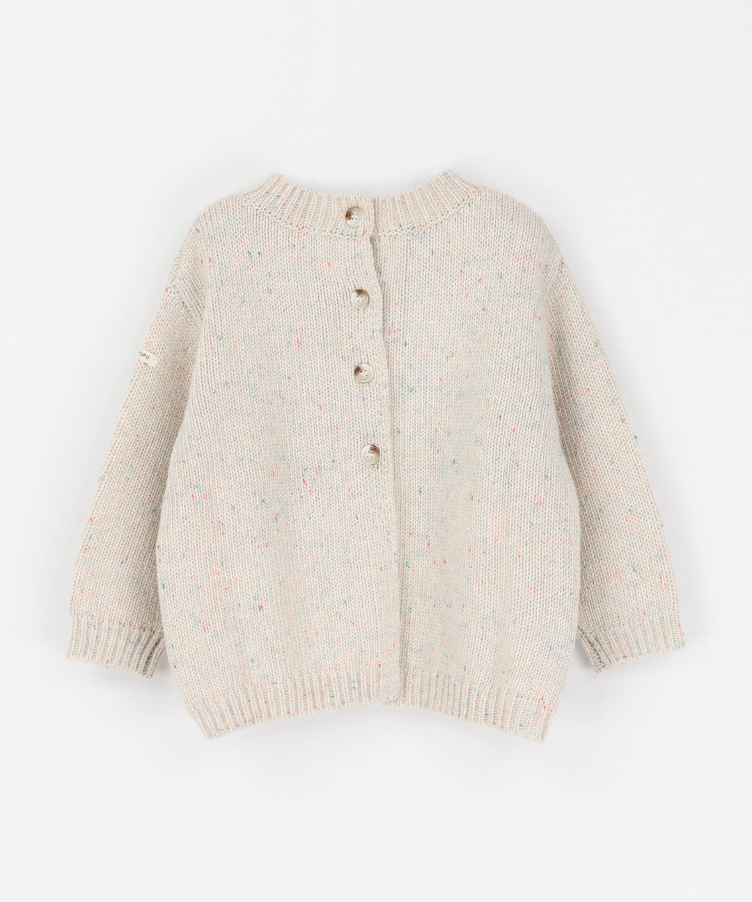 Color Nep Knit Sweater
