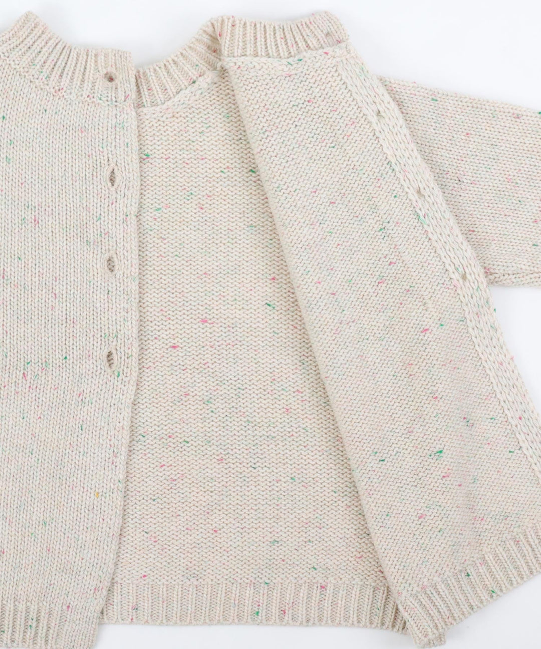 Color Nep Knit Sweater
