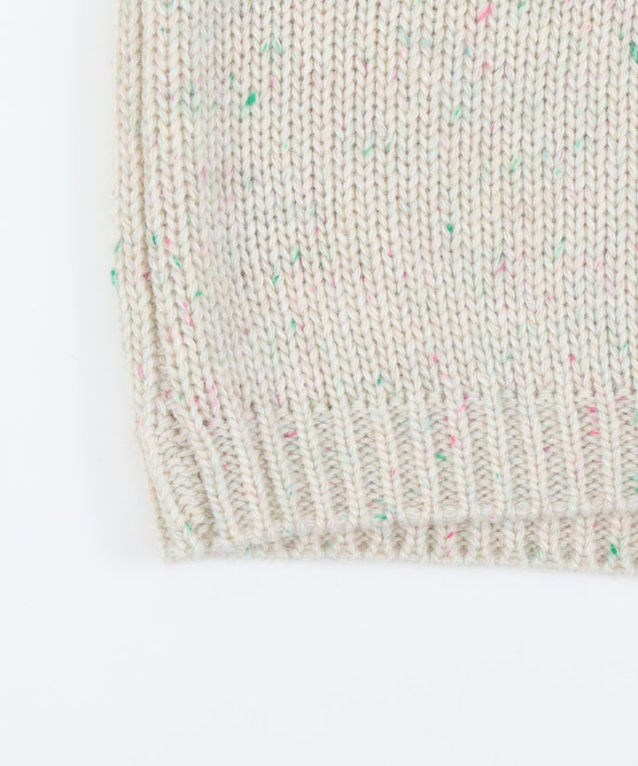Color Nep Knit Sweater