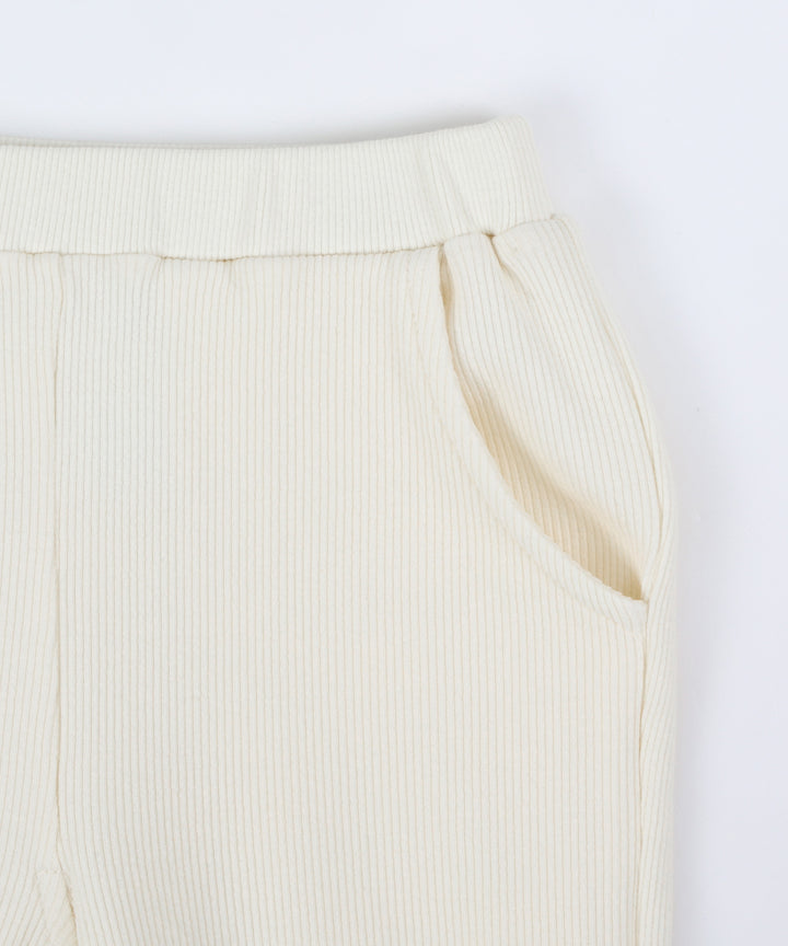 Ribbed Flare Pants