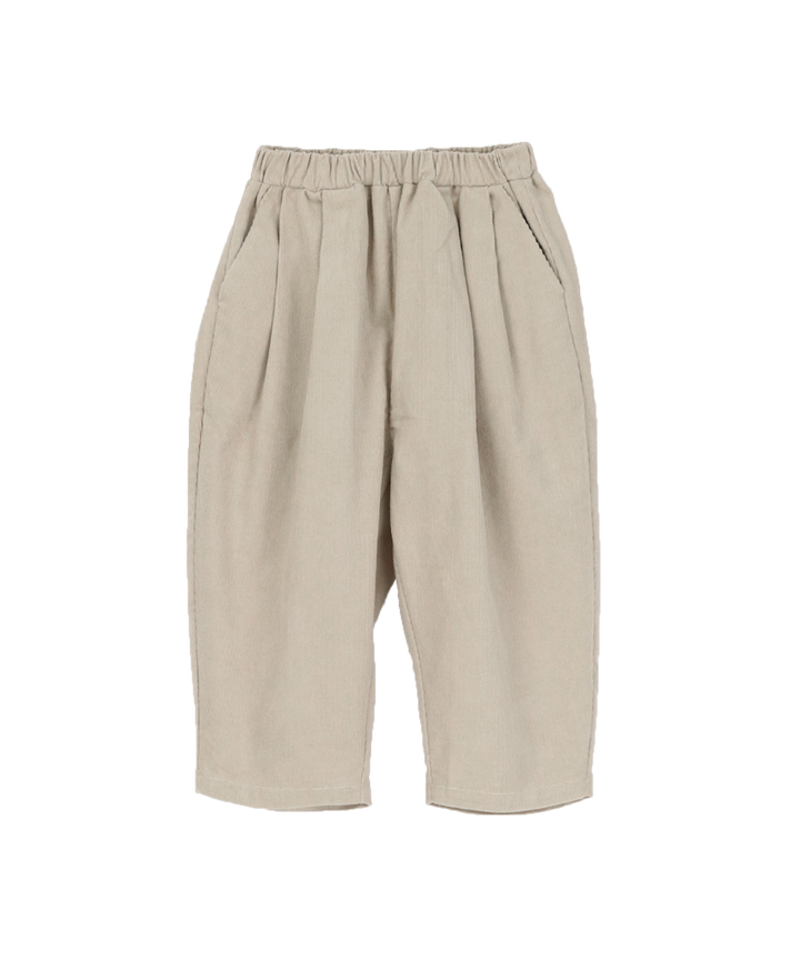 Pleated Corduroy Pants